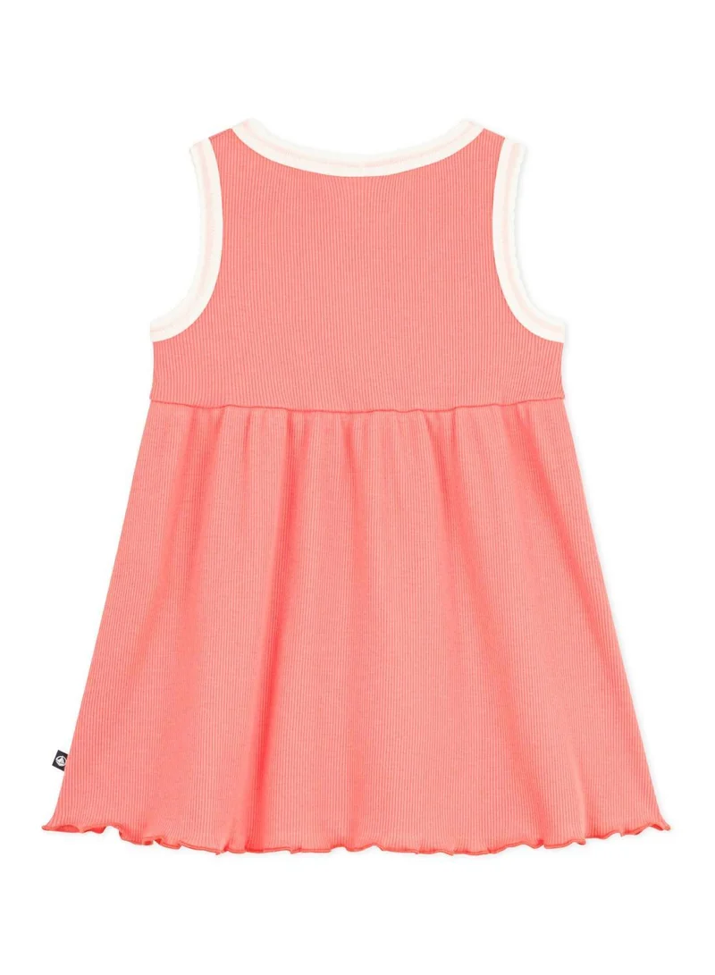 بيتي باتو Babies' sleeveless plain cotton dress